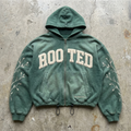 Rooted - Embroidered Zip Hoodie